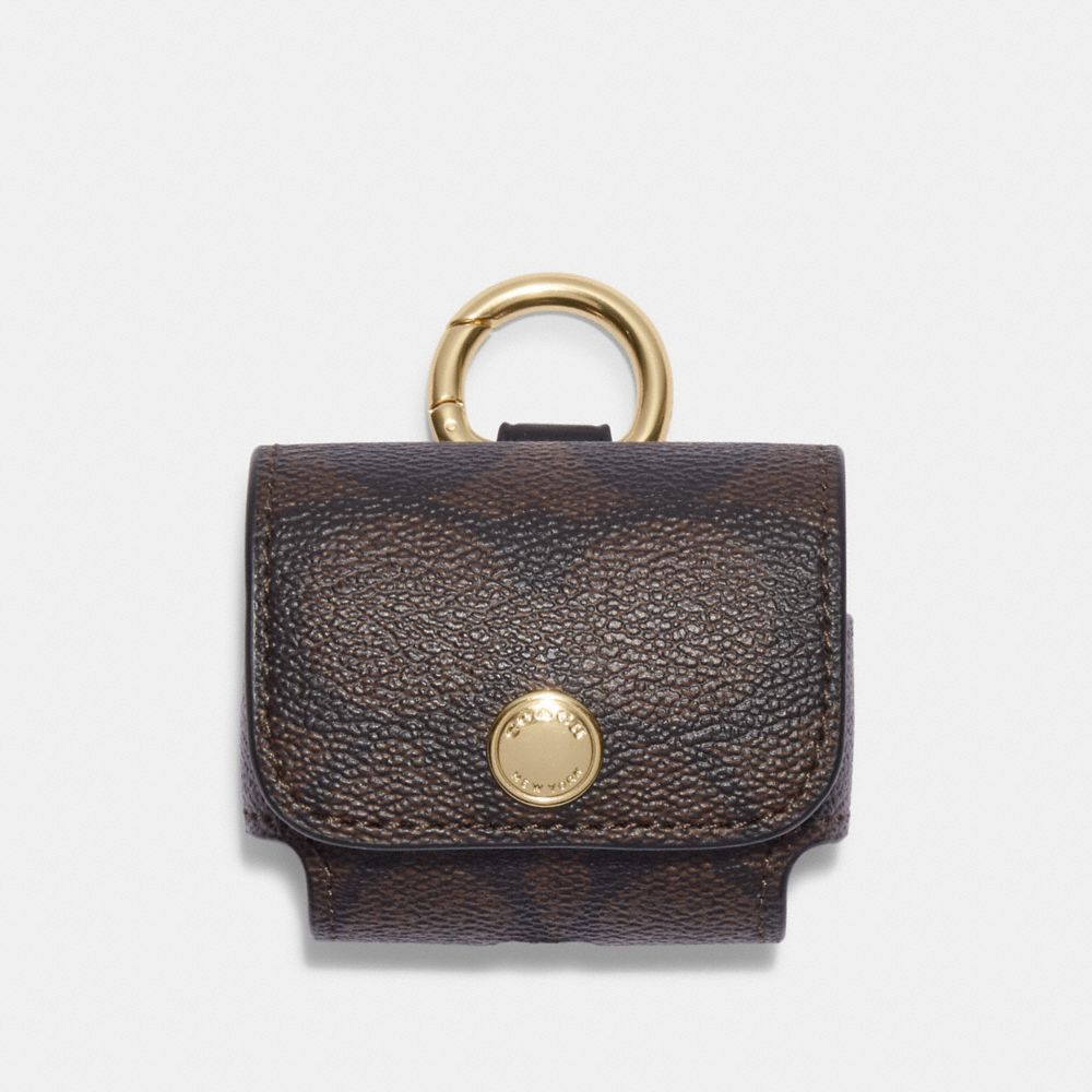 公式】コーチアウトレット | ラージ ワイヤレス イヤーバッド ケース