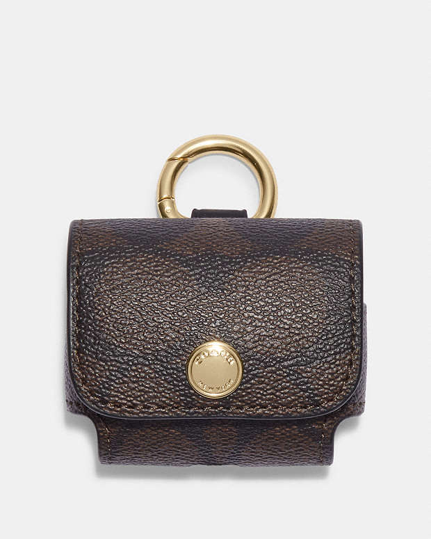 公式】コーチアウトレット | ラージ ワイヤレス イヤーバッド ケース