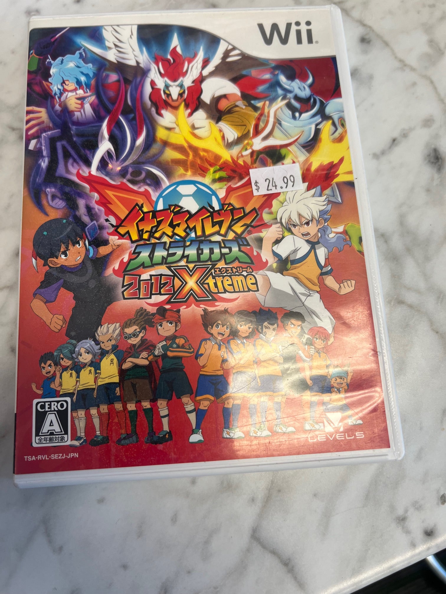 Inazuma Eleven Strikers 2012 Xtreme Nintendo Wii NTSC-J JP