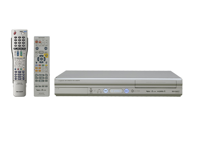 デジタルハイビジョンレコーダー“AQUOSハイビジョンレコーダー”<DV