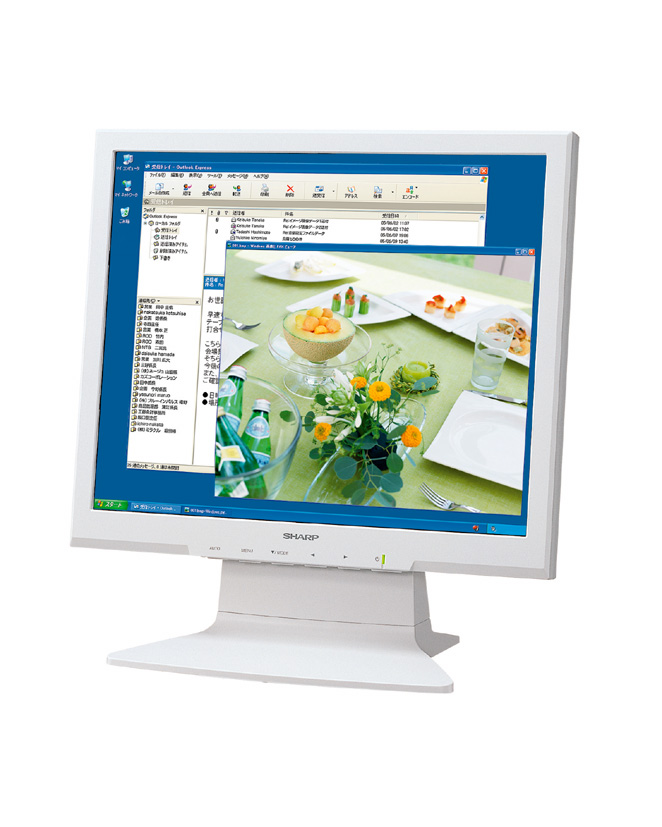 SHARP CU-14MD カラーディスプレイ 14型TFTカラー 液晶ディスプレイ｜商品ヒストリー