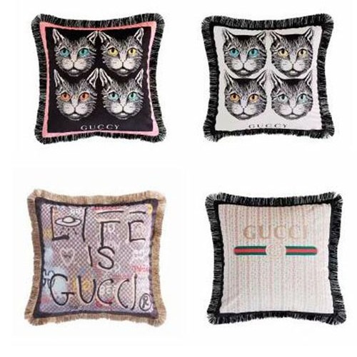 グッチ パロディ 抱き枕 中身+枕カバー gucci 枕 ピローケース フリル