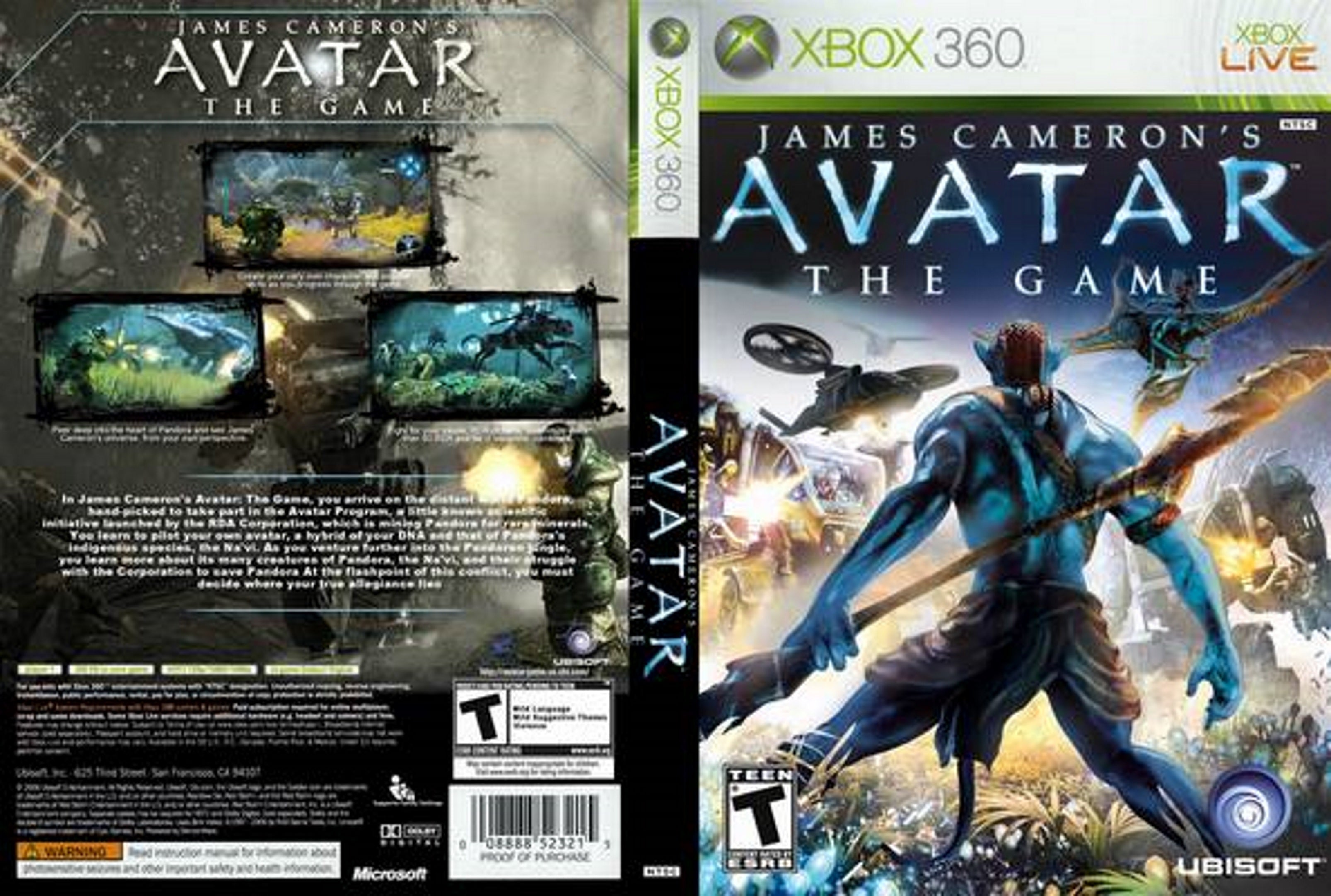 James Cameron's Avatar The Game Xbox 360 | Clarkade