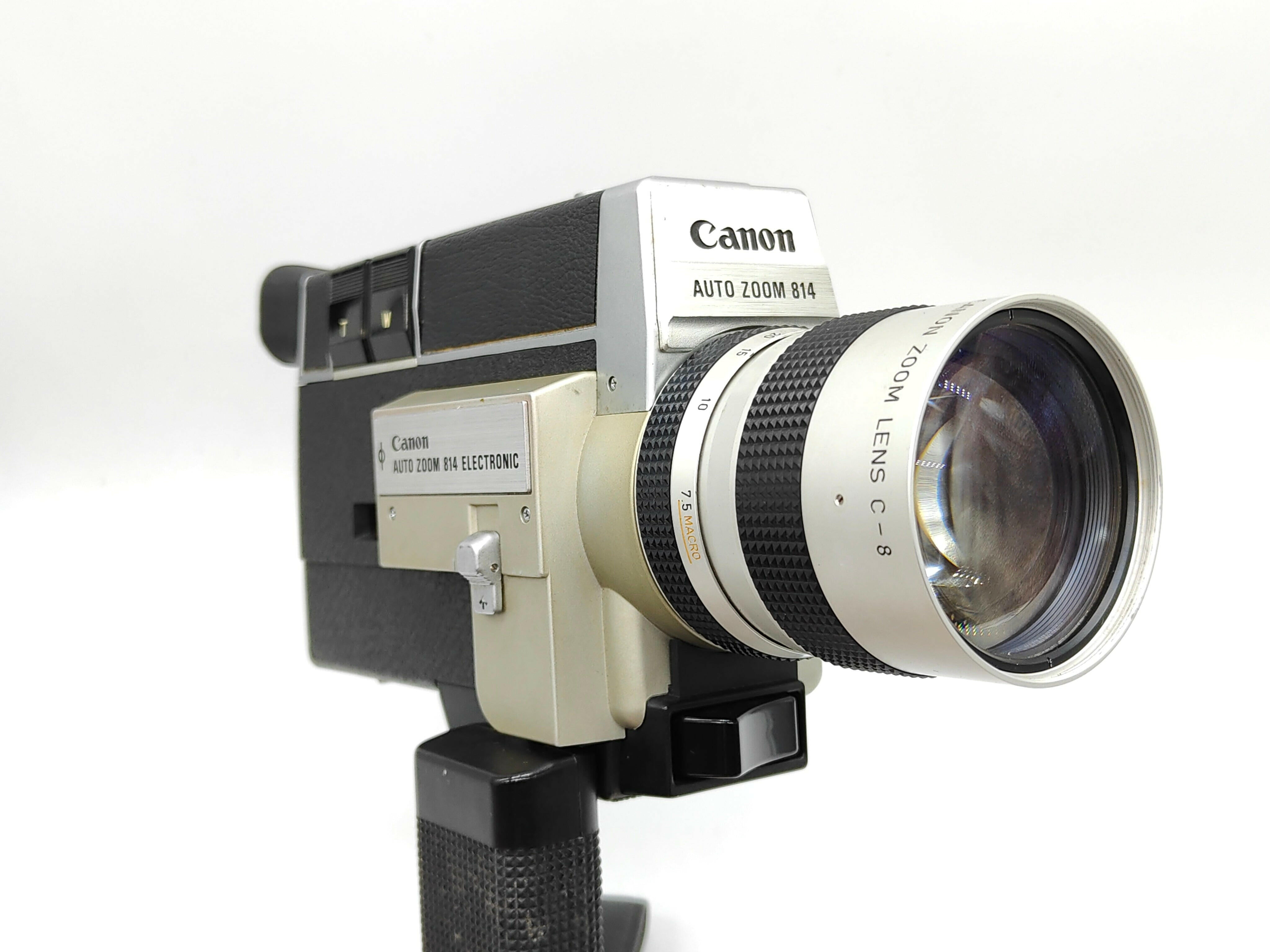 FILM TESTED Canon Auto Zoom 814 Electronic Super-8 movie camera