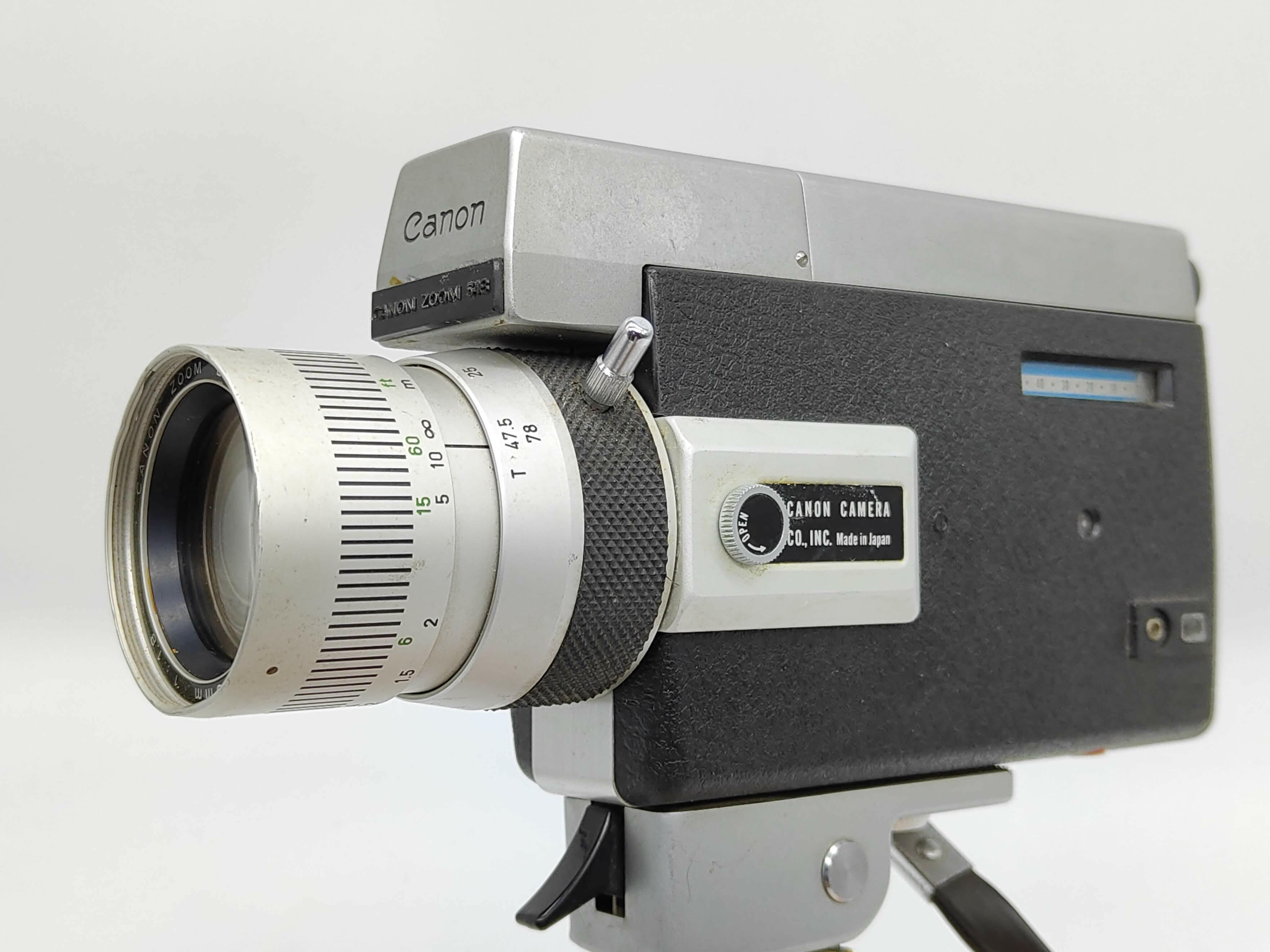 Canon Zoom 518 Super-8 movie camera | Classic Cameras AU