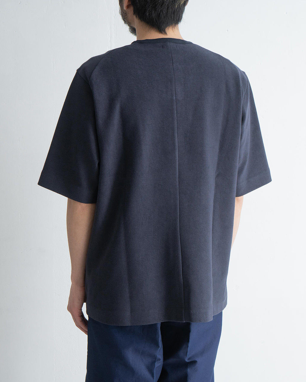 RAKINES ラキネス ヘンリーネック パイル Tシャツ コットン 半袖