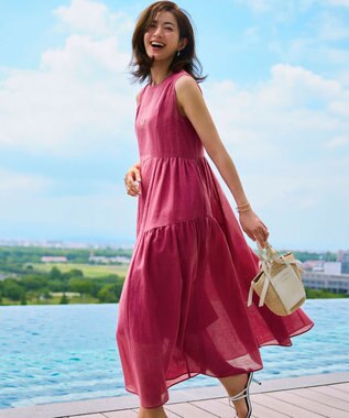 一部店舗限定/接触冷感/洗える】ラミータンブラー ノースリーブ