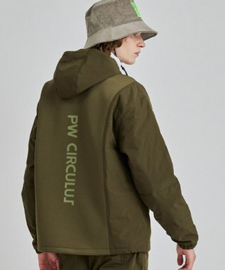 MEN】NEW ダンボール デタッチャブルフーディー / PW CIRCULUS