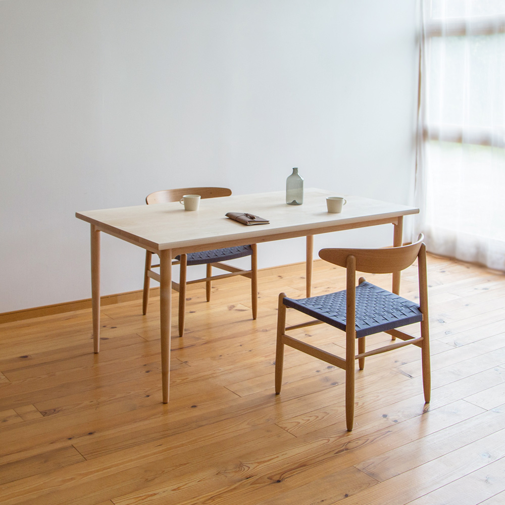 メープルダイニングテーブル5267 ・T-232 家具工房クラポ