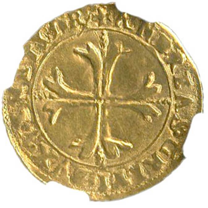 イタリア・ベネチア アンドレア・グリッティ(1523-1538) 1スクード