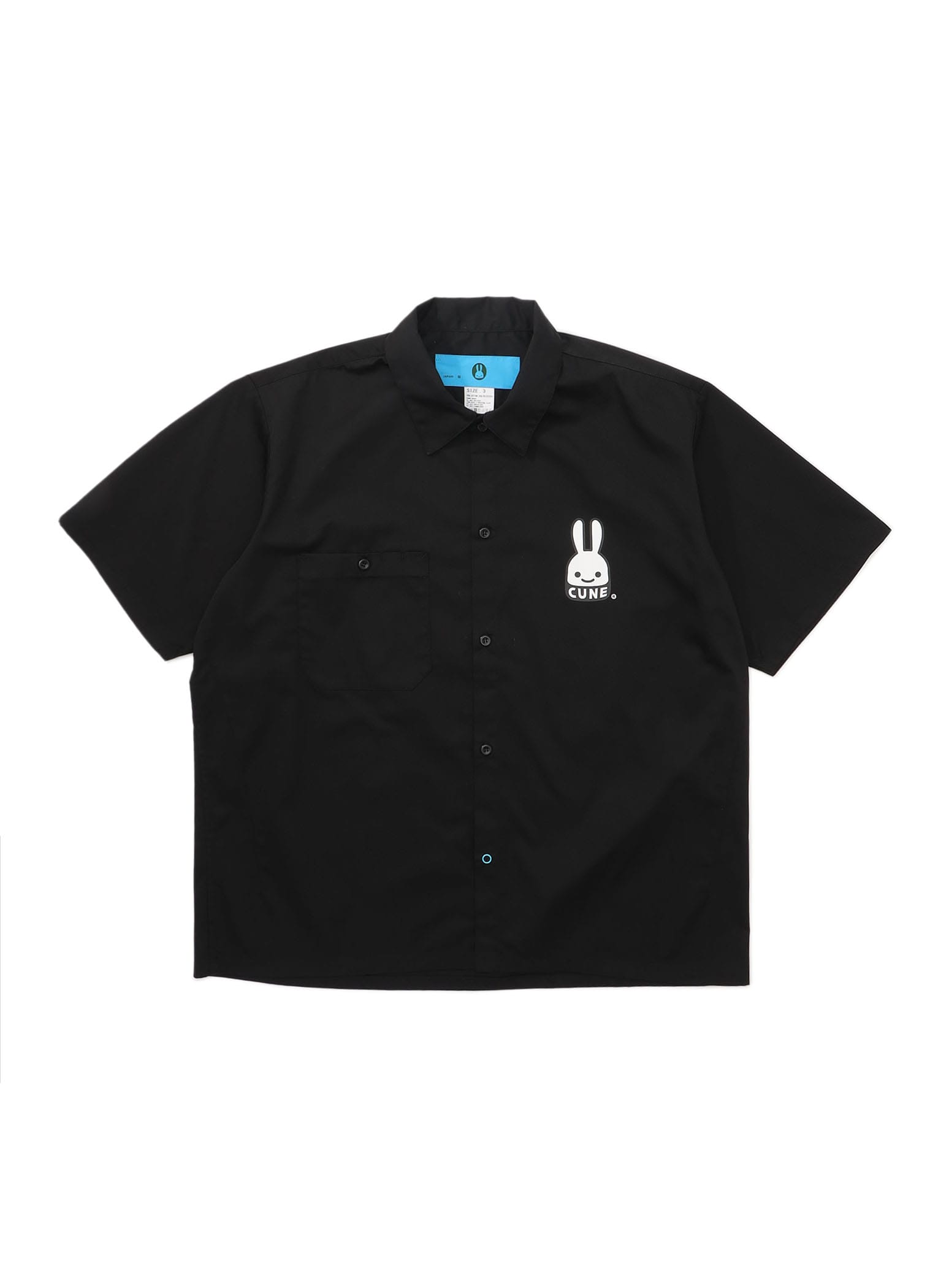 半袖ワークシャツ CUNEウサギ｜ウサギがいる｜CUNE ONLINE STORE