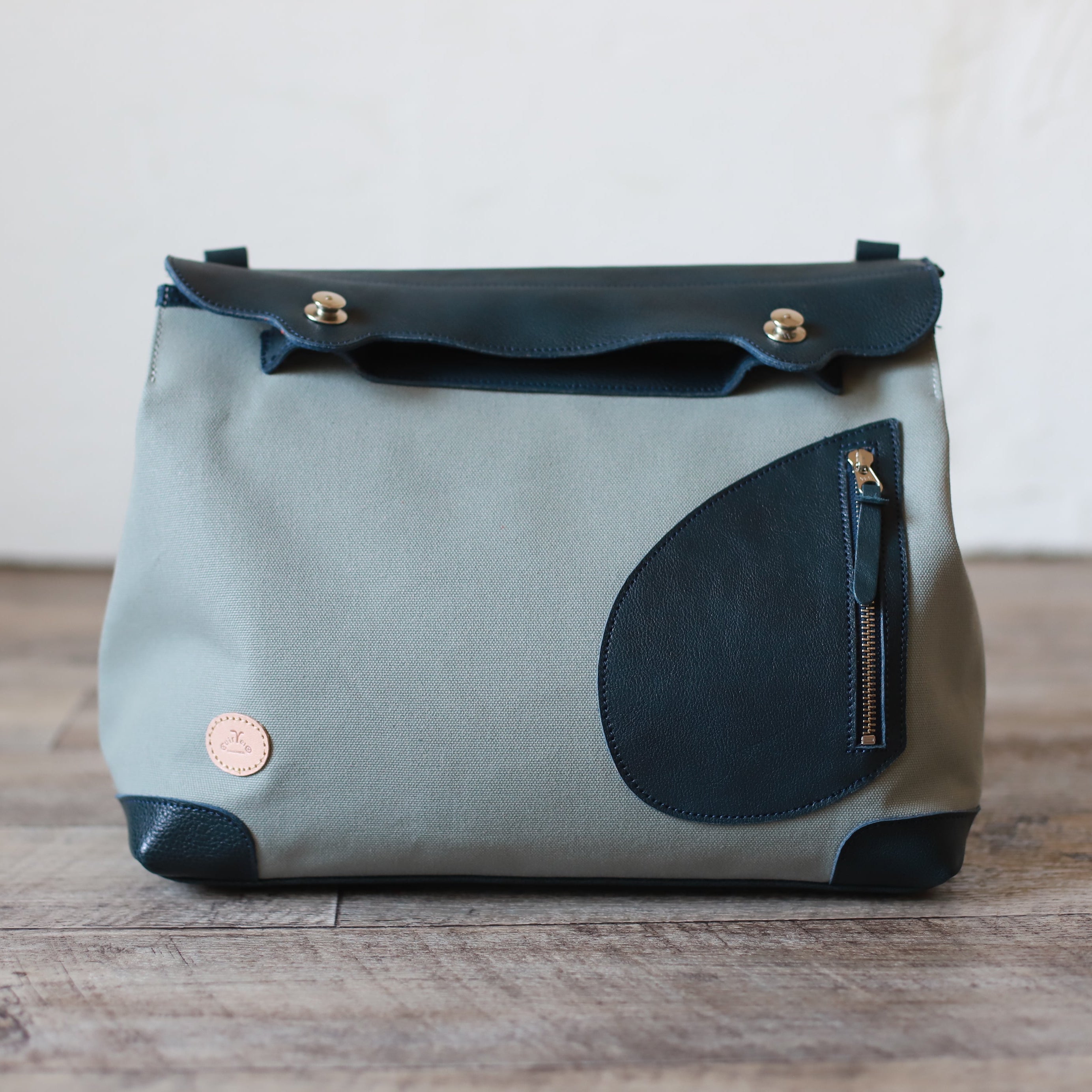 ポストマンバッグ メッセンジャーポストマン ｜ 帆布 本革 大容量