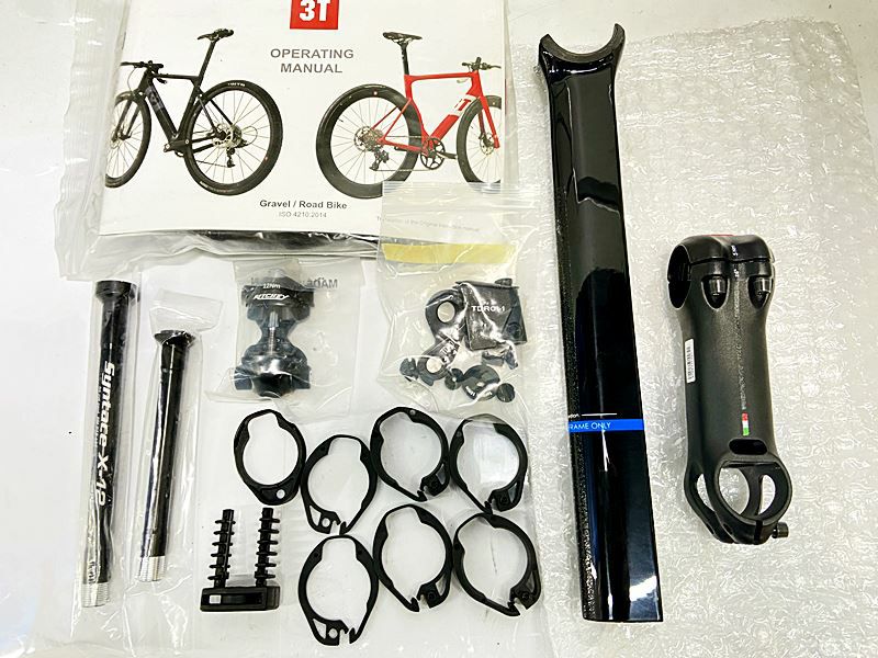 未使用品 スリーティー 3T ストラーダ STRADA ICR ロード フレーム