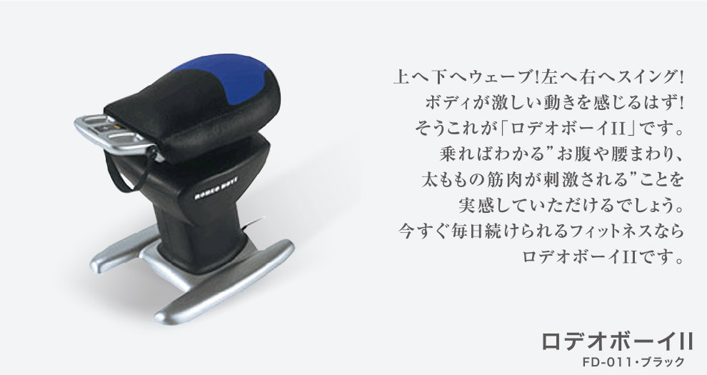 ロデオボーイII FD-011・ブラック｜ THRIVE（スライヴ）｜ 大東電機