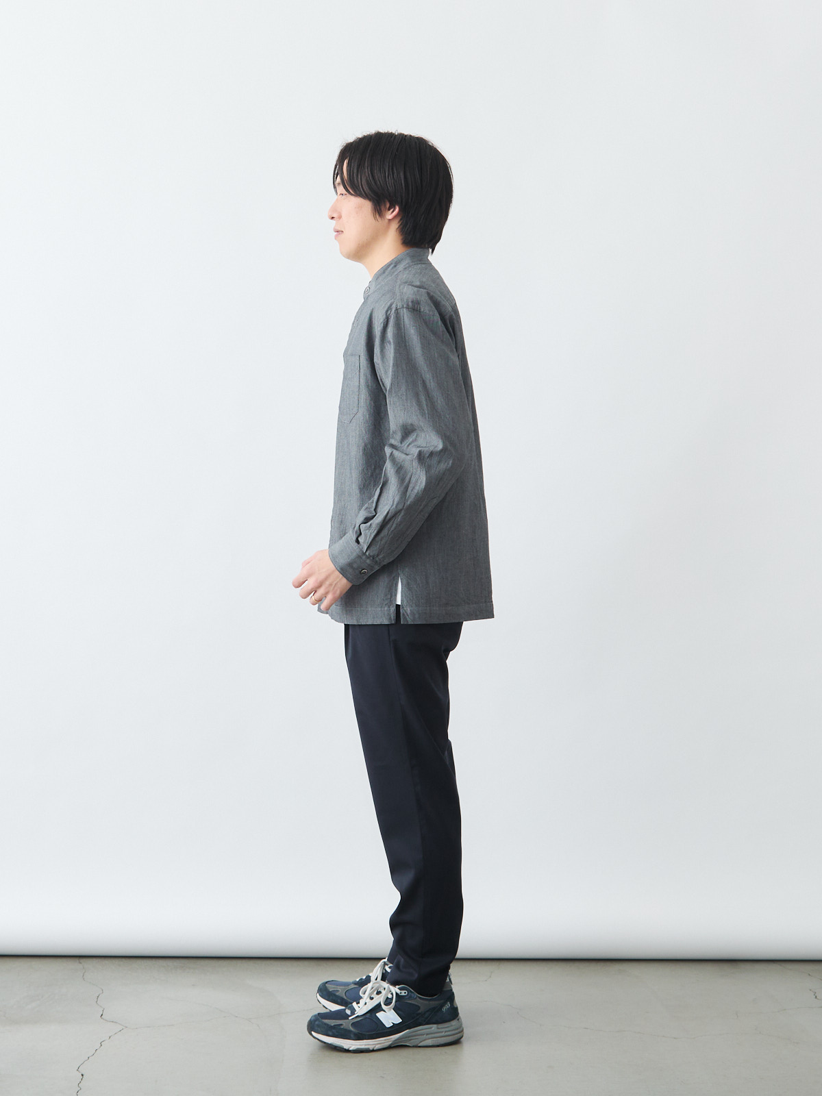 新商品】日本初「ZEROシャツ」登場。特殊コットン100%バンドカラー