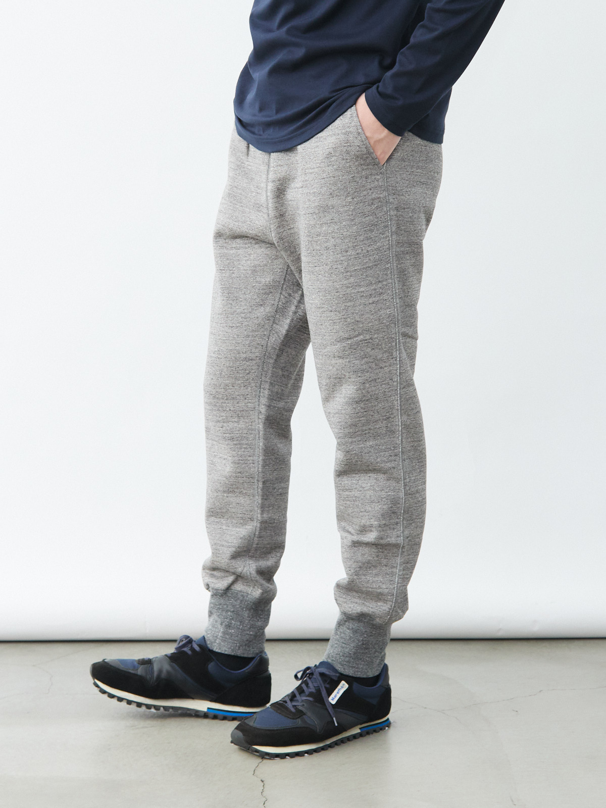 超高密度スウェットパンツ/グレー | Factelier (ファクトリエ)