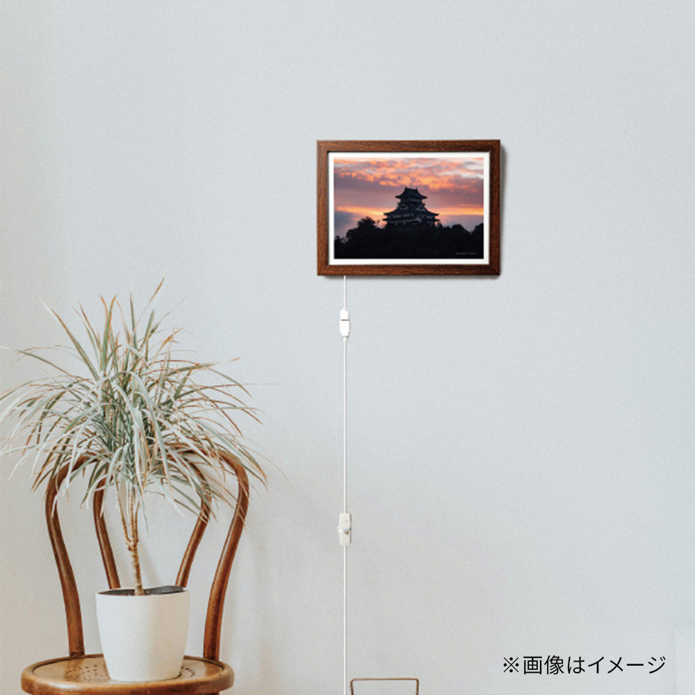 日本の名城LEDアートフレーム（大阪城） | デアゴスティーニ公式