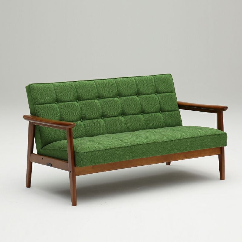 カリモク60 Kチェア 2シーター タープグリーン［W36143GW］ - カリモク