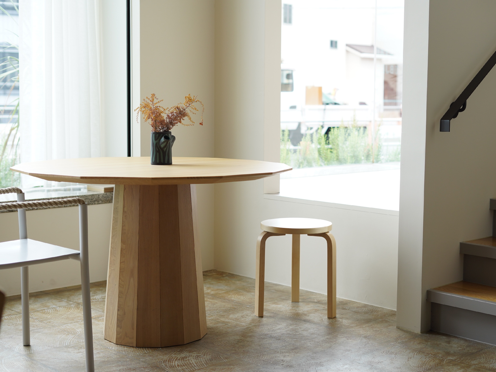 artek (アルテック) STOOL 60（スツール 60） 3本脚 ホワイト