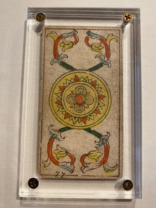 Ace of Coins. c.1839 Tarot Marseille Bernardin Suzanne – Deviant