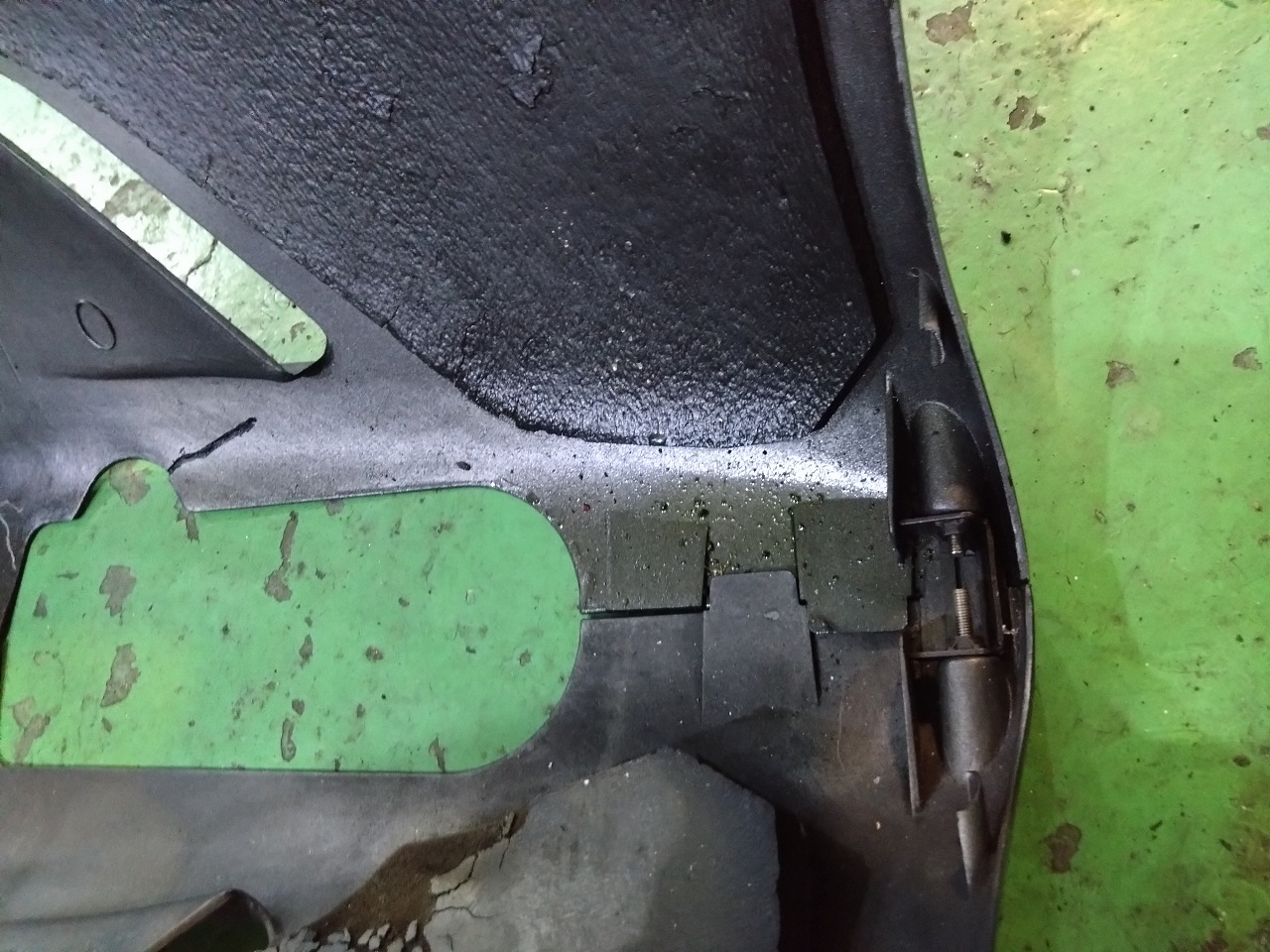 ZX-12R（A1）車検準備中に重大インシデント発生！ - D-EVO