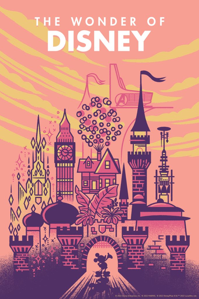 Stunning Gallery Posters for Disney100: The Exhibition - D23
