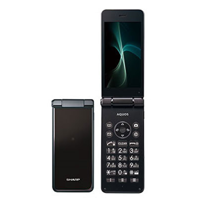 AQUOS ケータイ SH-N01 Black【楽天モバイルモデル】|中古ガラケー格安