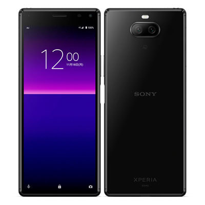 SIMロック解除済】au Xperia8 SOV42 Black|中古スマートフォン格安販売