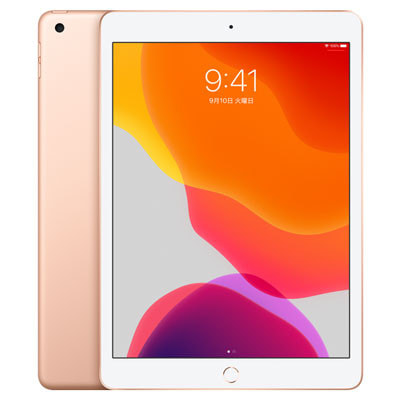 第7世代】iPad2019 Wi-Fi+Cellular 128GB ゴールド MW6G2J/A A2198