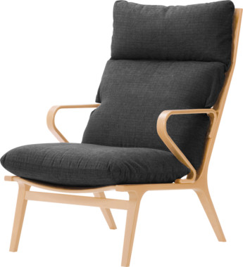 イージーチェア T-3234WB-NT｜天童木工