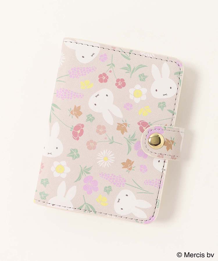 WEB限定】MIFFY Floral pattern カードケース | Bleu Bleuet（ブルー