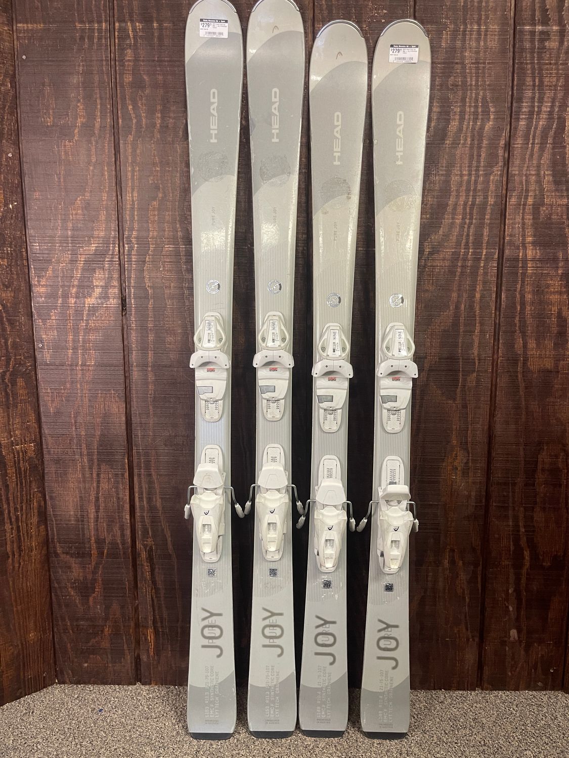 2023 Head Pure Joy Skis + Joy 9 Bindings