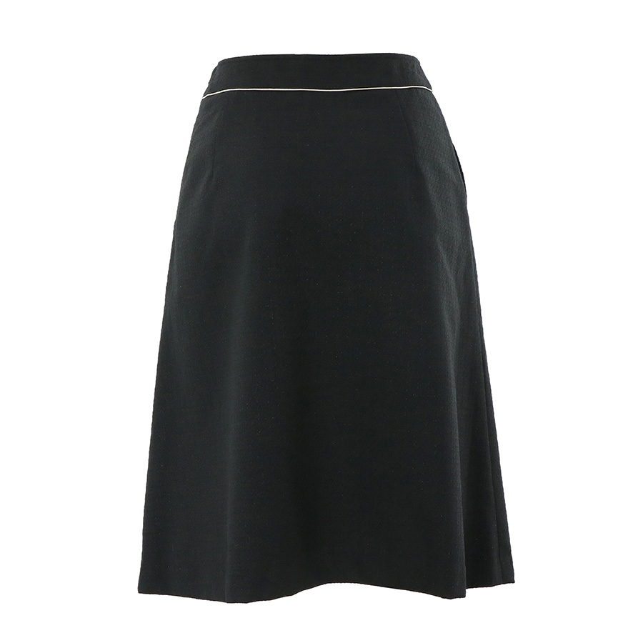 Aラインスカート（56cm丈） 16870 ブラック （5～19号