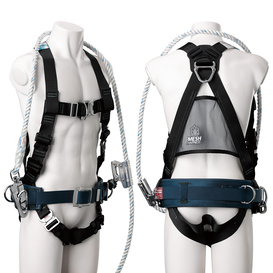 柱上用フルハーネス MHF－1050BKFD－UP－LL－WP