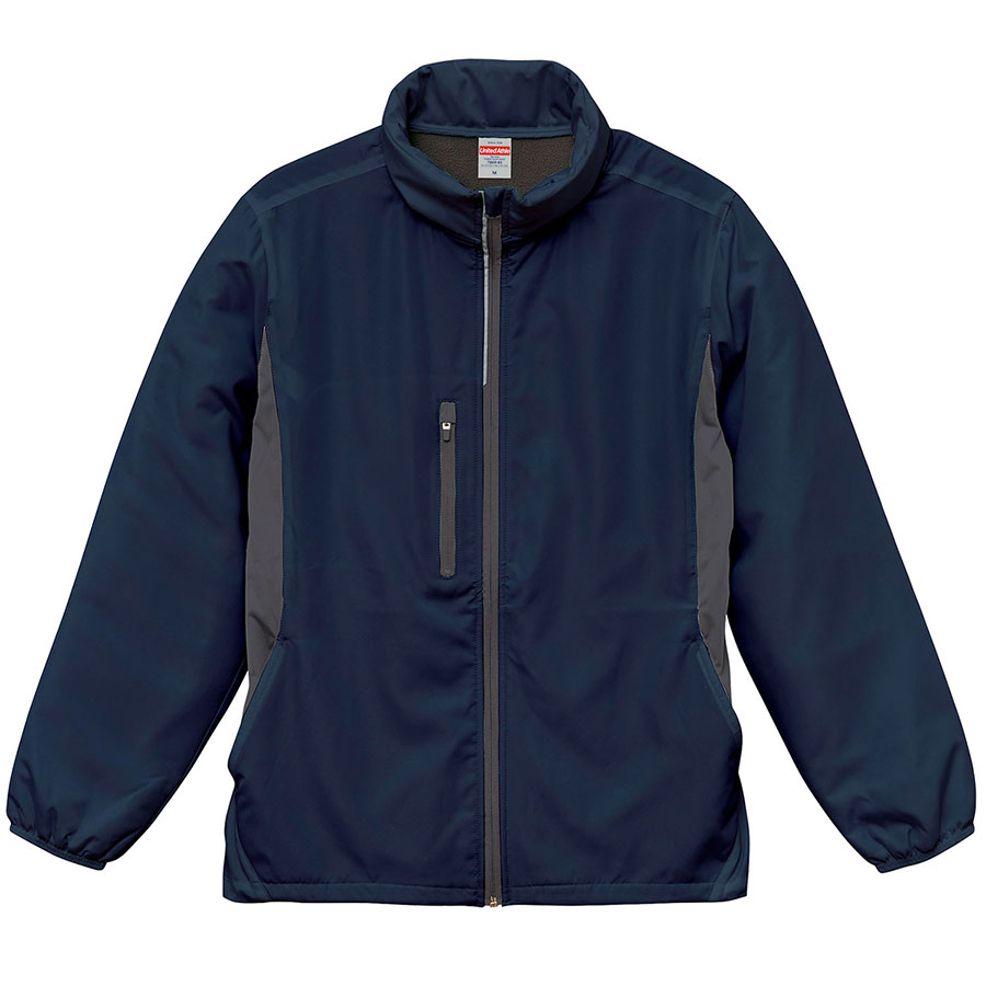 マイクロリップストップ フードイン ジャケット（裏フリース