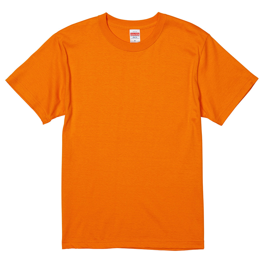 5．6oz ハイクオリティーTシャツ 5001－01 064 オレンジ