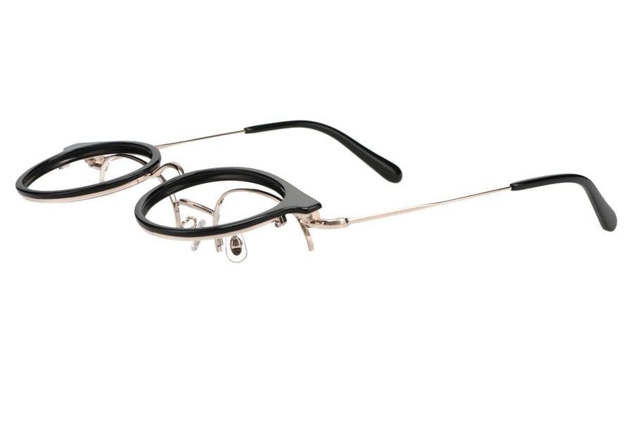 優しい印象のボストンフレーム/FLIP UP(跳ね上げ式メガネ)（ZO241010