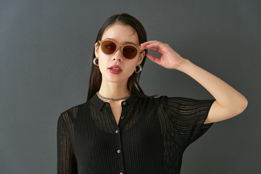 スペシャルプライス]ボストン型サングラス/TREND（ZA241G61-41A1