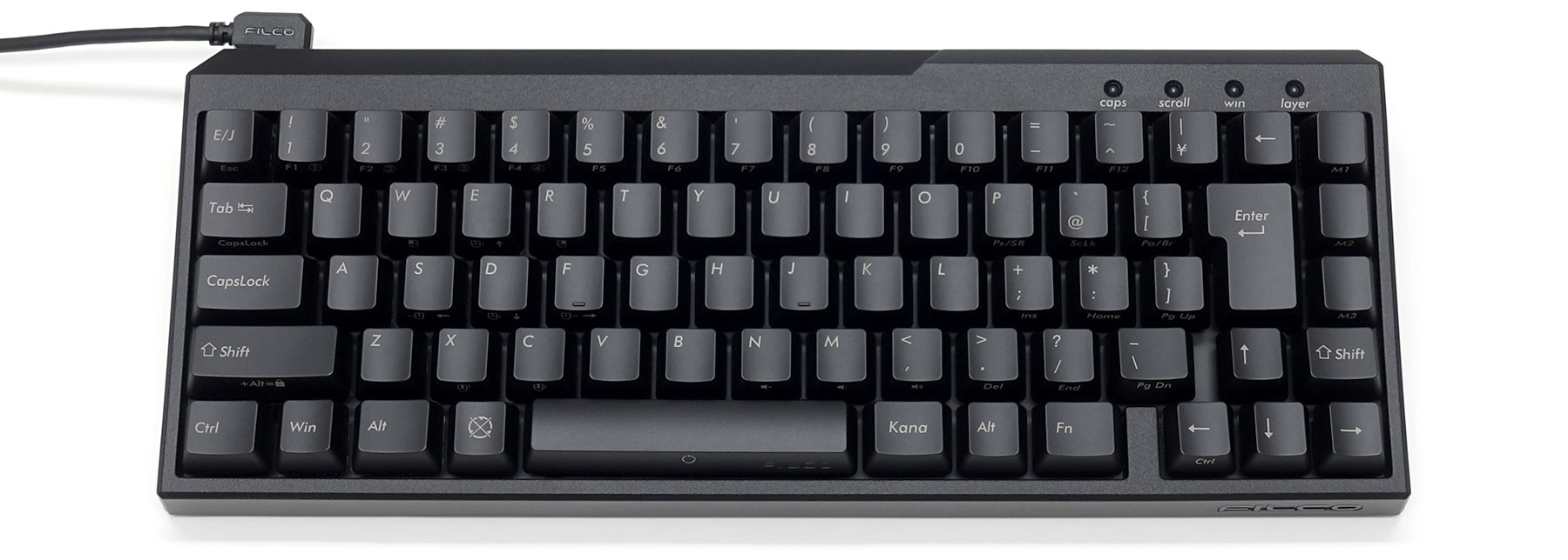 FILCOキーボード工房 | キャンディーカラー塗装 Candy Limeモデル