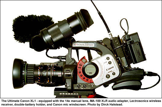 New Canon XL1 Accessories - Review by Dirck Halstead - The Digital
