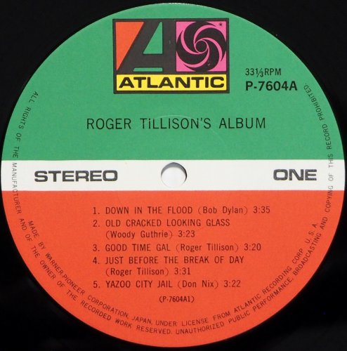 Roger Tillison / Roger Tillison's Album (JP) - DISK-MARKET