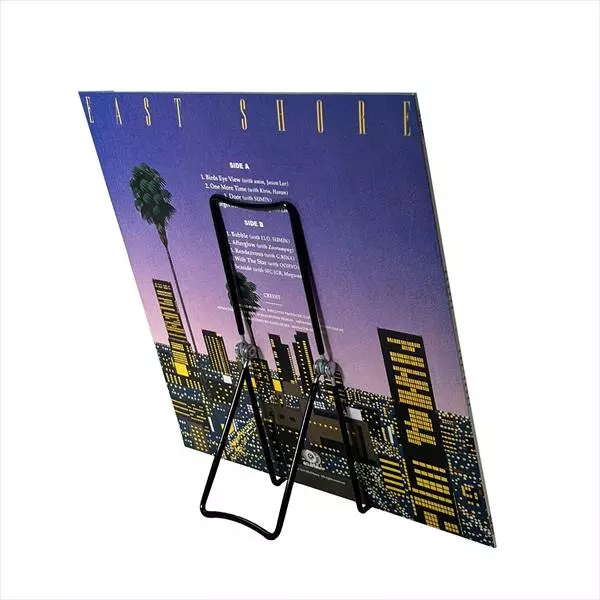 レコードスタンド ブラック/レコードスタンド｜CD・レコード