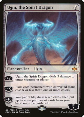 PRM)Ugin the Spirit Dragon(Promo)(旧枠)(F)/精霊龍、ウギン | (FOIL