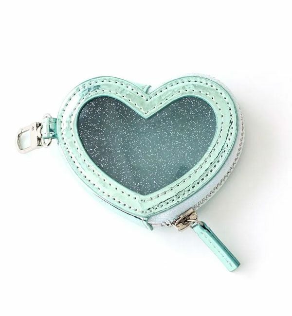 即納】 エジュー ajew PVC heart planet pouch ハート ポーチ