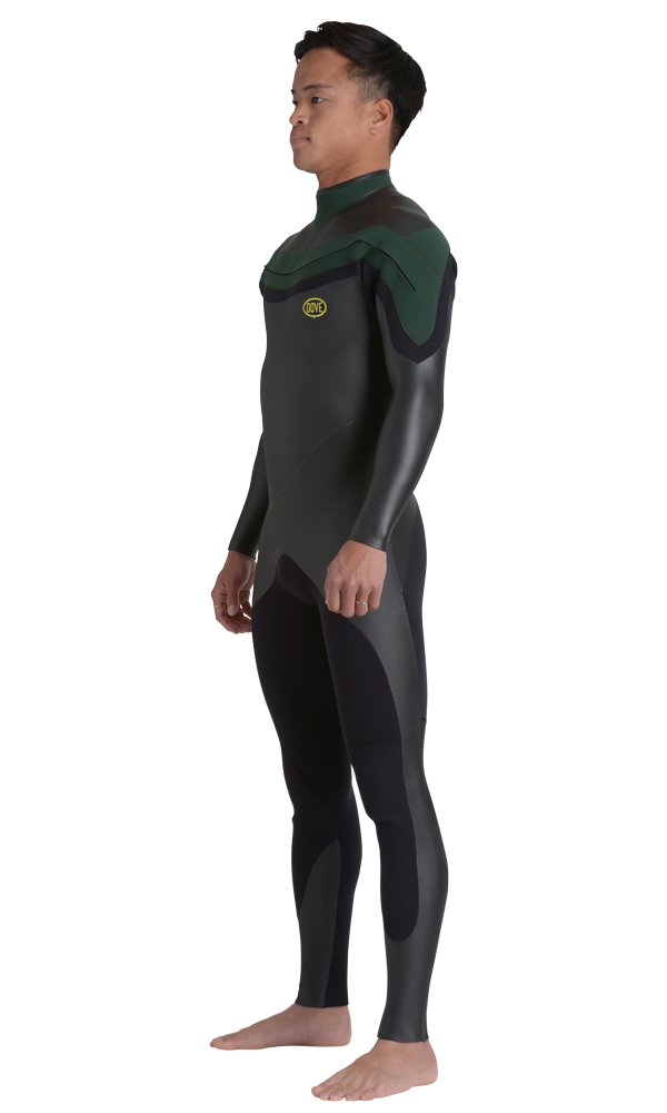 クラシック・チェストジップ・フルスーツ | 国産高級ウェットスーツのDOVE