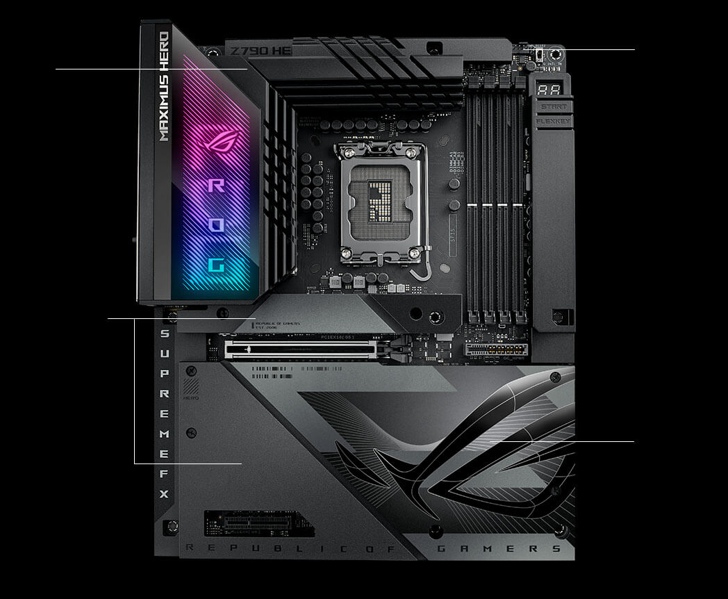 ROG MAXIMUS Z790 HERO BTF | ROG Maximus | Gaming マザーボード｜ROG