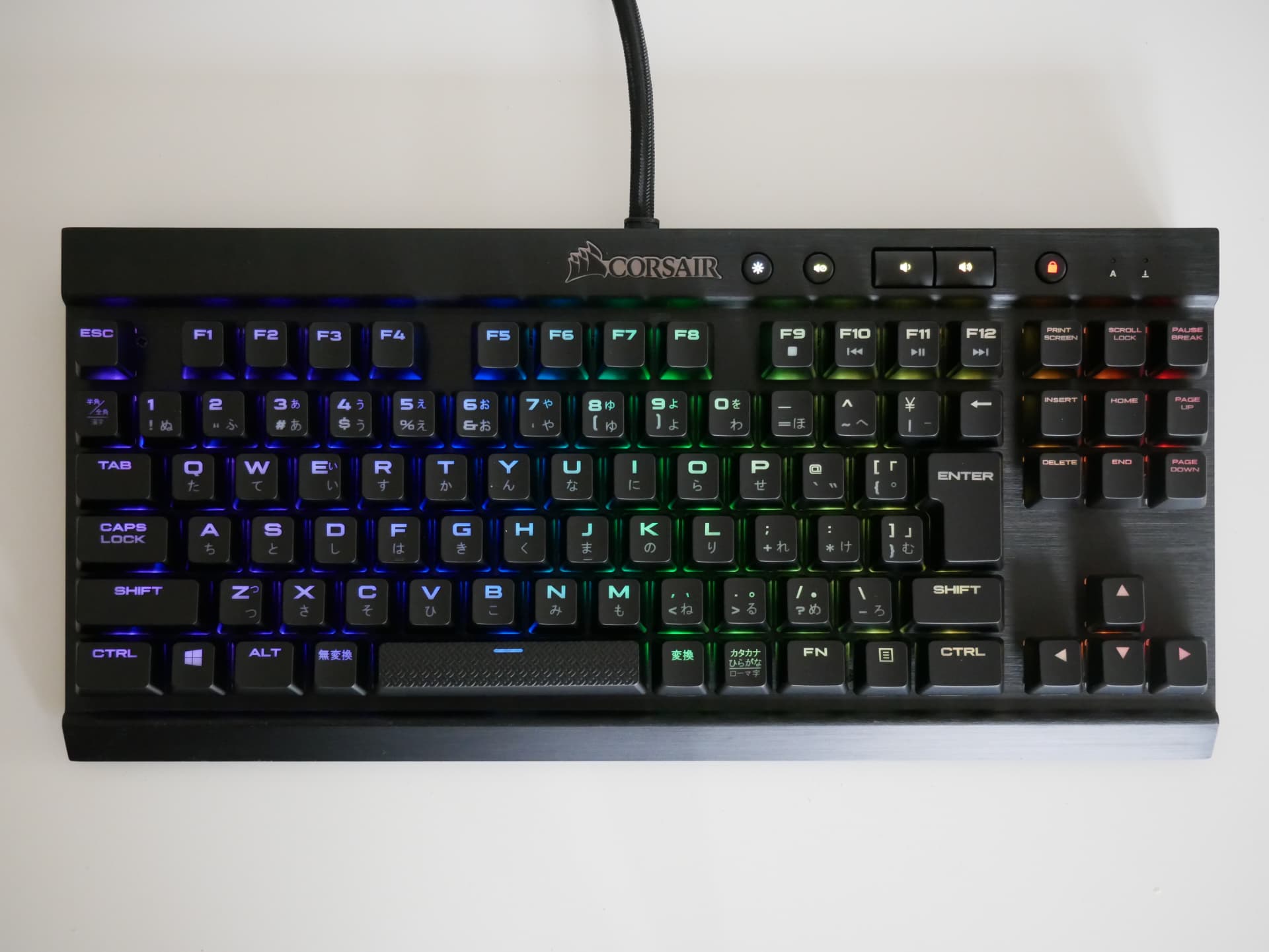 Corsair K65 RGB Rapidfire」レビュー。便利な機能が揃ったテンキー