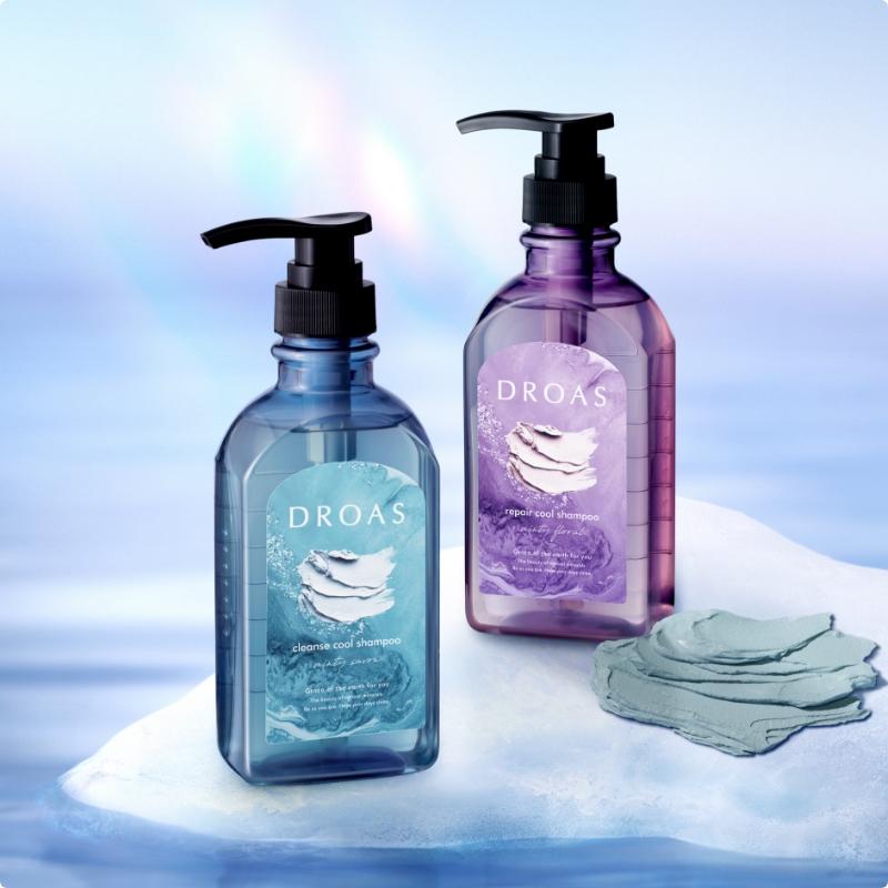 2024年夏限定シャンプー「氷河クレイ*配合シャンプー」登場｜DROAS