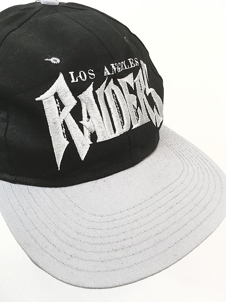 雑貨 古着 90s NFL Los Angeles Raiders レイダース バイカラー 6