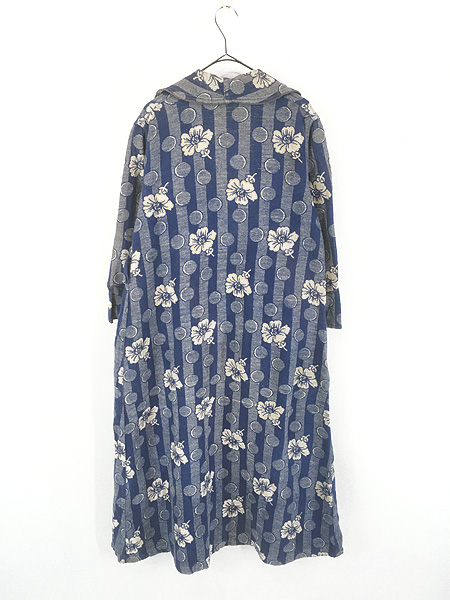 レディース 古着 40s Beacon 「Beacon Blanket」 花 フラワー ドット